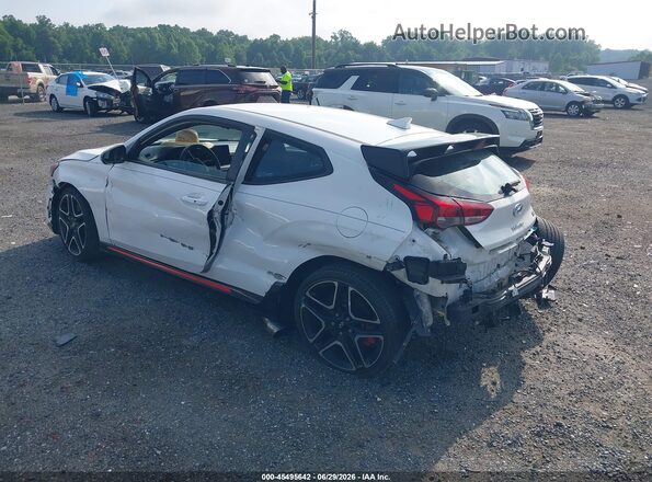 KMHT36AH8MU010443 2021 HYUNDAI VELOSTER N White Tył lewy