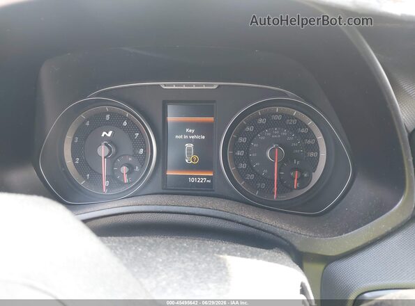 KMHT36AH8MU010443 2021 HYUNDAI VELOSTER N White Widok tylnych siedzeń