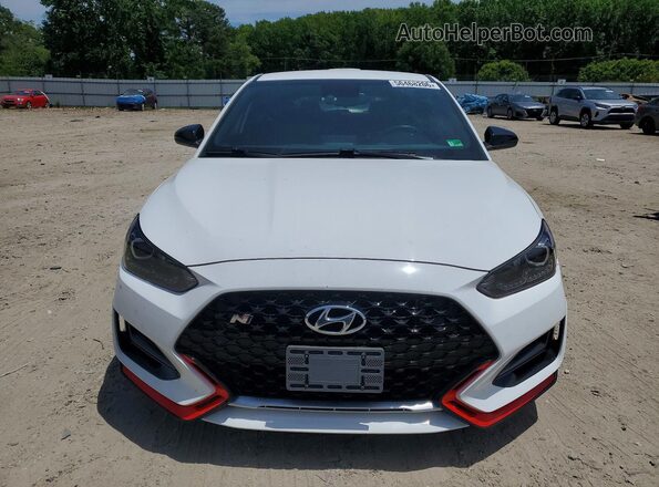 KMHT36AH8NU013750 2022 HYUNDAI VELOSTER White Դիմացի տեսք