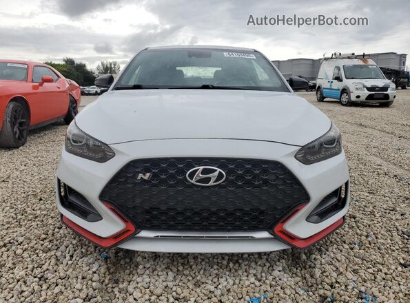 KMHT36AH9MU008846 2021 HYUNDAI VELOSTER White წინა ხედი