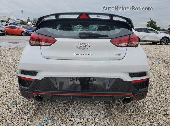 KMHT36AH9MU008846 2021 HYUNDAI VELOSTER White უკანა ხედი