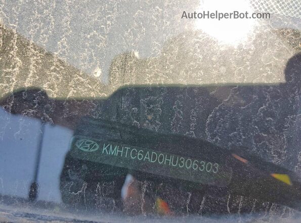 KMHTC6AD0HU306303 2017 HYUNDAI VELOSTER Orange Vista del compartimento del motor