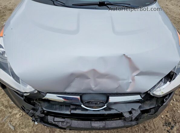 KMHTC6AD0HU317818 2017 HYUNDAI VELOSTER Silver Widok wnętrza z tyłu
