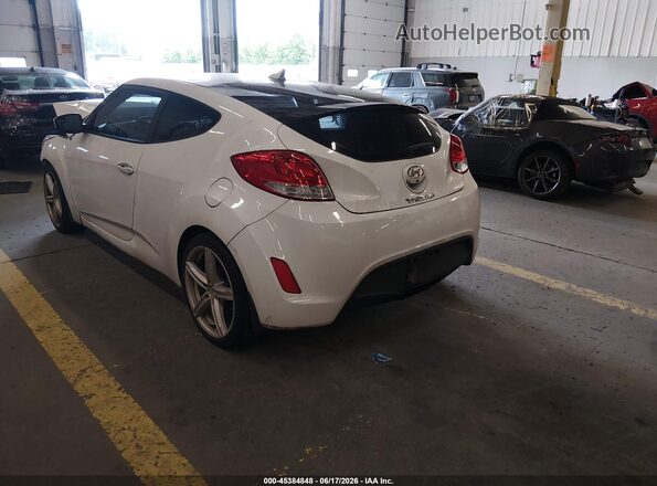 KMHTC6AD1GU263198 2016 HYUNDAI VELOSTER Белый Задняя левая четверть