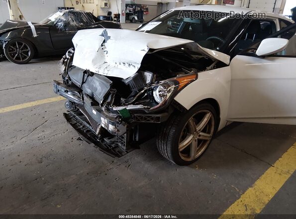 KMHTC6AD1GU263198 2016 HYUNDAI VELOSTER Белый Вид спереди