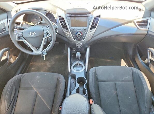 KMHTC6AD1GU269678 2016 HYUNDAI VELOSTER White წინა პანელის ხედი