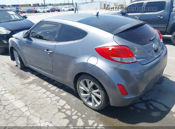 KMHTC6AD1HU307394 2017 HYUNDAI VELOSTER Gray Հետևի ձախ