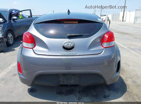 KMHTC6AD1HU307394 2017 HYUNDAI VELOSTER Gray 