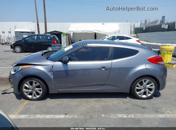 KMHTC6AD1HU307394 2017 HYUNDAI VELOSTER Gray Սալոնի 360 աստիճան տեսք