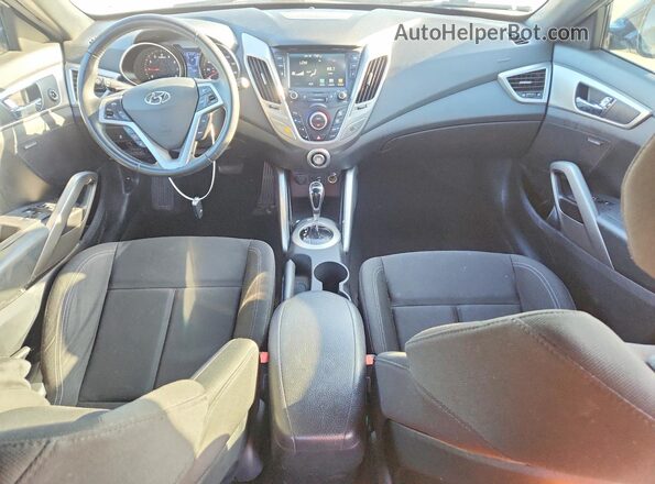 KMHTC6AD1HU314443 2017 HYUNDAI VELOSTER Gray 