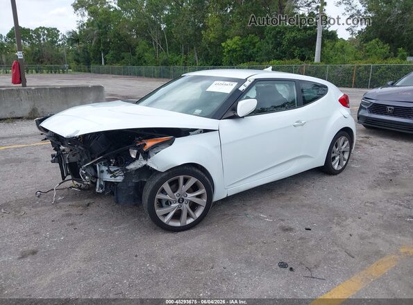 KMHTC6AD2GU256406 2016 HYUNDAI VELOSTER White Front left