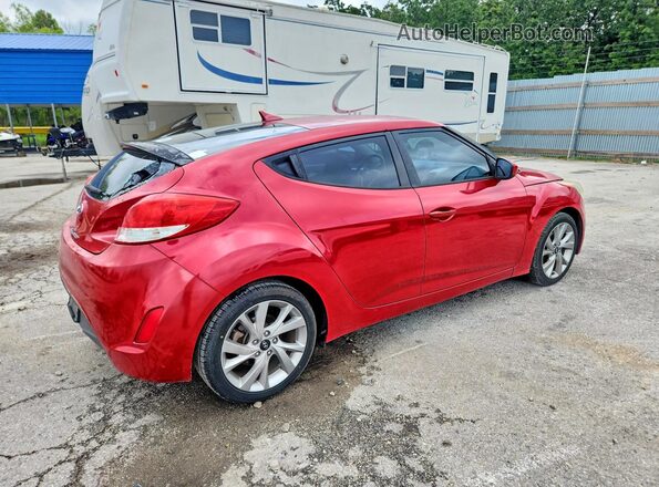 KMHTC6AD2GU268328 2016 HYUNDAI VELOSTER Red 