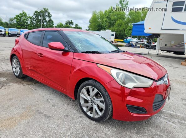 KMHTC6AD2GU268328 2016 HYUNDAI VELOSTER Red 