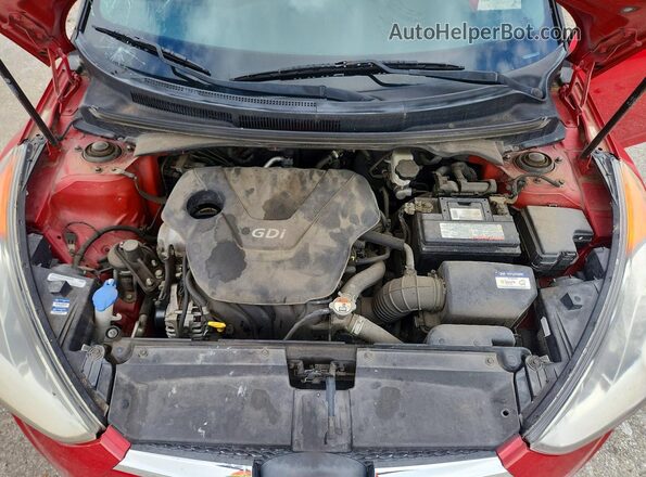 KMHTC6AD2GU268328 2016 HYUNDAI VELOSTER Red 