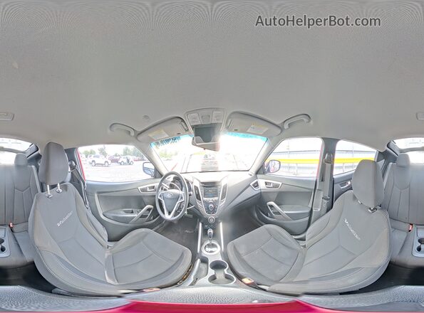 KMHTC6AD2GU268328 2016 HYUNDAI VELOSTER Red 