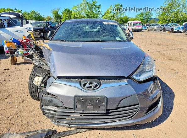 KMHTC6AD2GU279409 2016 HYUNDAI VELOSTER Gray 
