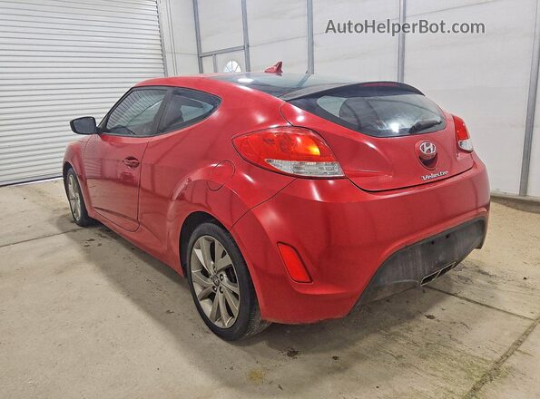 KMHTC6AD2GU287137 2016 HYUNDAI VELOSTER Red 