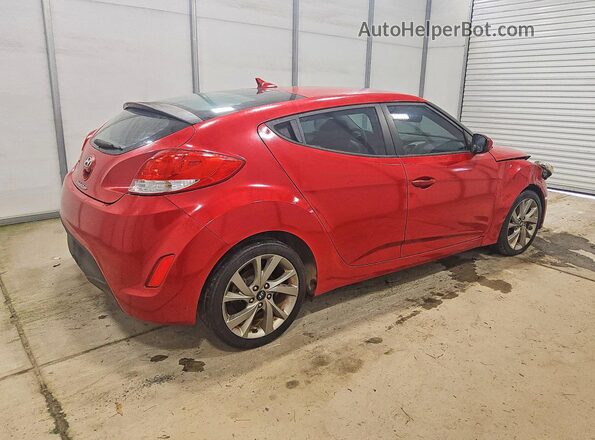 KMHTC6AD2GU287137 2016 HYUNDAI VELOSTER Red 