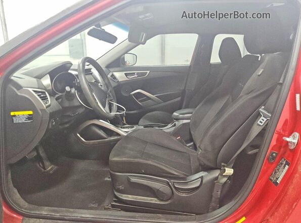 KMHTC6AD2GU287137 2016 HYUNDAI VELOSTER Red 