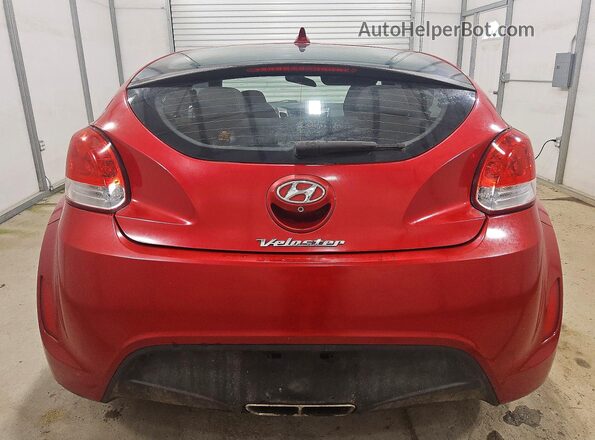 KMHTC6AD2GU287137 2016 HYUNDAI VELOSTER Red 