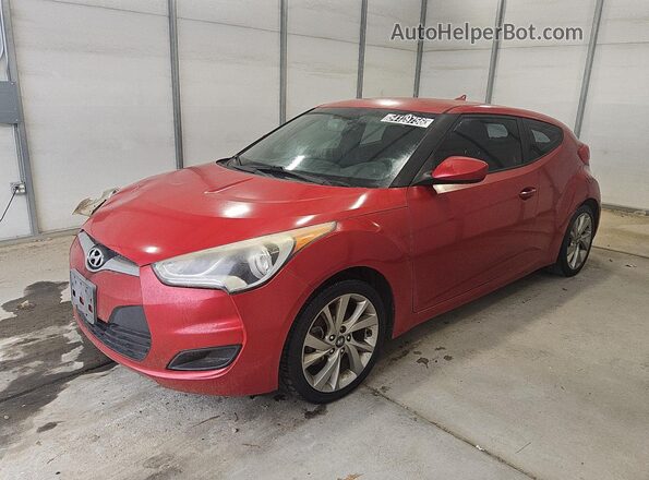 KMHTC6AD2GU287137 2016 HYUNDAI VELOSTER Red 