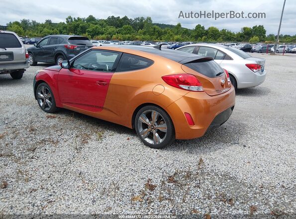 KMHTC6AD2GU297859 2016 HYUNDAI VELOSTER Orange Հետևի ձախ