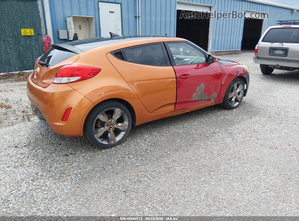 KMHTC6AD2GU297859 2016 HYUNDAI VELOSTER Orange Հետևի աջ