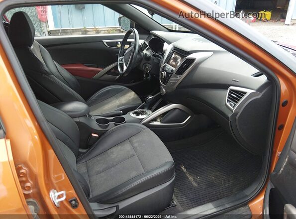 KMHTC6AD2GU297859 2016 HYUNDAI VELOSTER Orange Սալոնի դիմացի տեսք