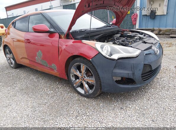 KMHTC6AD2GU297859 2016 HYUNDAI VELOSTER Orange Դիմացի տեսք