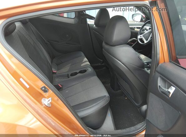 KMHTC6AD2GU297859 2016 HYUNDAI VELOSTER Orange VIN կոդի պիտակի տեսք