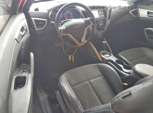KMHTC6AD3GU253501 2016 HYUNDAI VELOSTER Red Вид панелі приладів