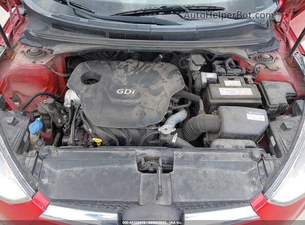 KMHTC6AD3GU267737 2016 HYUNDAI VELOSTER Red უკანა ხედი