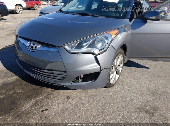 KMHTC6AD3GU303054 2016 HYUNDAI VELOSTER Gray 