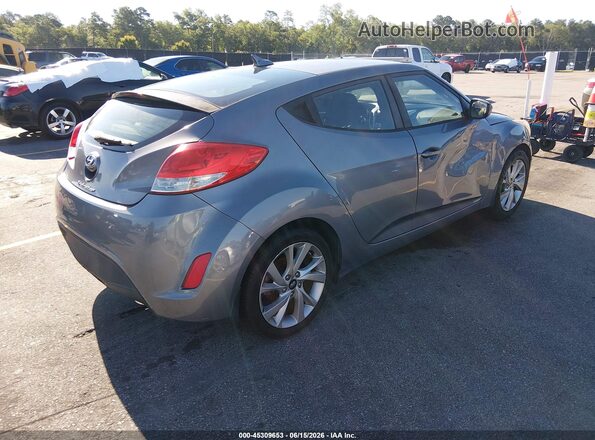 KMHTC6AD3GU303054 2016 HYUNDAI VELOSTER Gray 