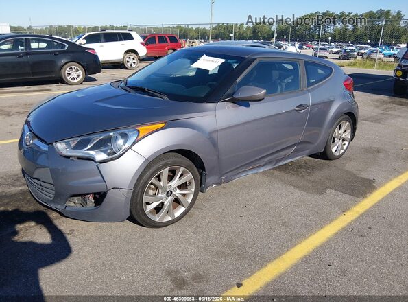 KMHTC6AD3GU303054 2016 HYUNDAI VELOSTER Gray 