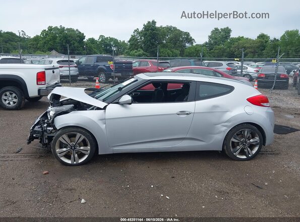 KMHTC6AD3HU317800 2017 HYUNDAI VELOSTER Silver Панорамний вид салону 360°