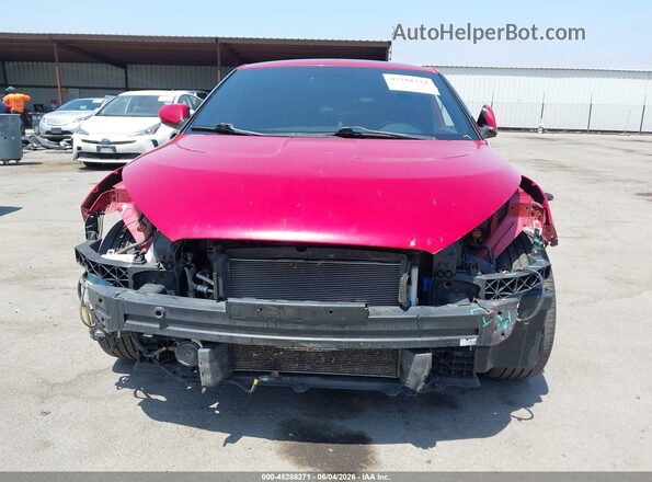 KMHTC6AD3HU318994 2017 HYUNDAI VELOSTER Red Դիմացի տեսք