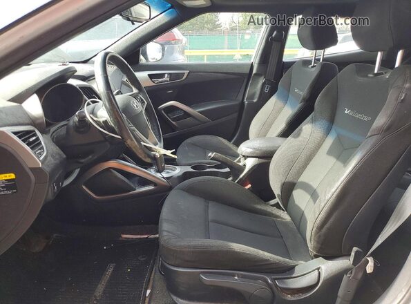 KMHTC6AD3HU321362 2017 HYUNDAI VELOSTER Silver Սալոնի դիմացի տեսք