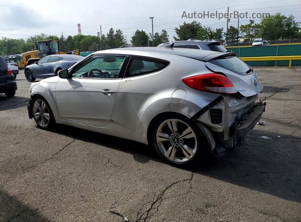 KMHTC6AD3HU321362 2017 HYUNDAI VELOSTER Silver Հետևի ձախ