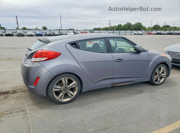 KMHTC6AD4GU253748 2016 HYUNDAI VELOSTER Gray 