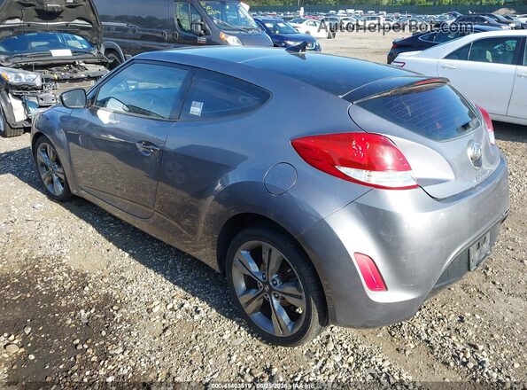 KMHTC6AD4GU261798 2016 HYUNDAI VELOSTER Серый Задняя левая четверть