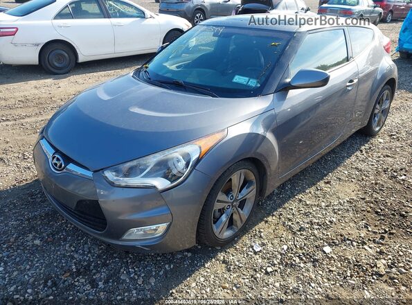 KMHTC6AD4GU261798 2016 HYUNDAI VELOSTER Серый Передняя левая четверть