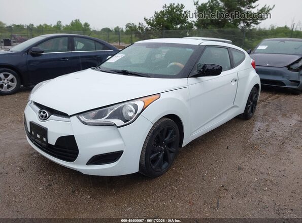 KMHTC6AD4GU264796 2016 HYUNDAI VELOSTER Белый Передняя левая четверть