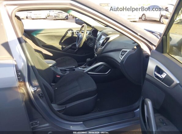 KMHTC6AD4GU291464 2016 HYUNDAI VELOSTER Gray Սալոնի դիմացի տեսք