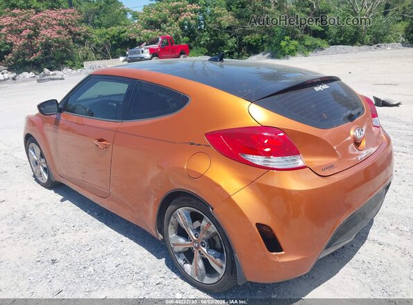 KMHTC6AD4GU293845 2016 HYUNDAI VELOSTER Orange Задня ліва чверть