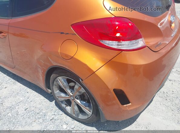 KMHTC6AD4GU293845 2016 HYUNDAI VELOSTER Orange Вид спереду