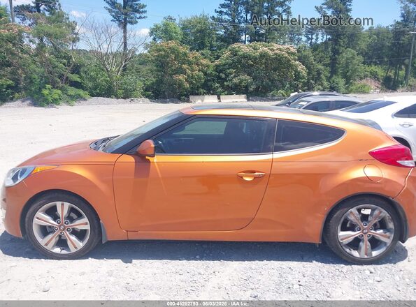 KMHTC6AD4GU293845 2016 HYUNDAI VELOSTER Orange Панорамний вид салону 360°