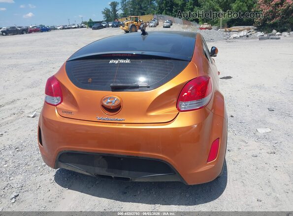 KMHTC6AD4GU293845 2016 HYUNDAI VELOSTER Orange 
