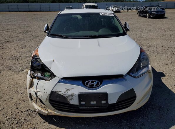 KMHTC6AD4HU304845 2017 HYUNDAI VELOSTER White Front view