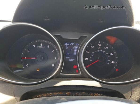 KMHTC6AD4HU304845 2017 HYUNDAI VELOSTER White Instrument cluster view